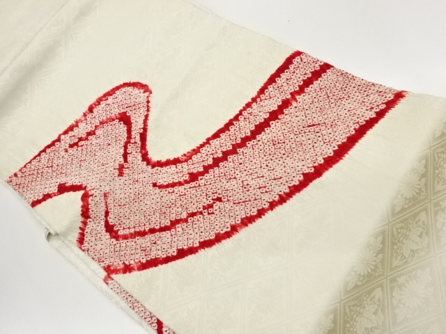 絞り流水模様名古屋帯